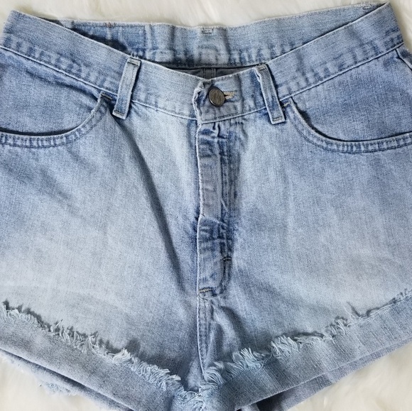 Vintage Riders high rise cutoff denim shor… - Picture 4 of 8